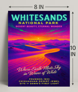 Whitesands National Park Poster PosterGoat