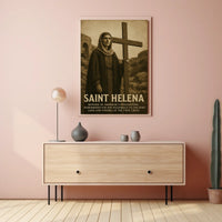 Saint Helena Pilgrim Of The Holy Land Poster