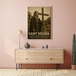Saint Helena Pilgrim Of The Holy Land Poster