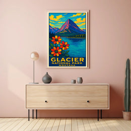 Glacier National Park Poster