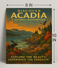 Discover Acadia Natural Masterpiece Poster PosterGoat
