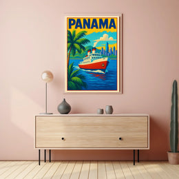 Panama Travel Poster