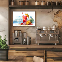 Tropical Refreshment Poster