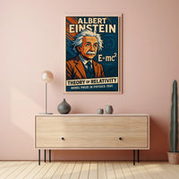 Albert Einstein Theory Of Relativity Poster