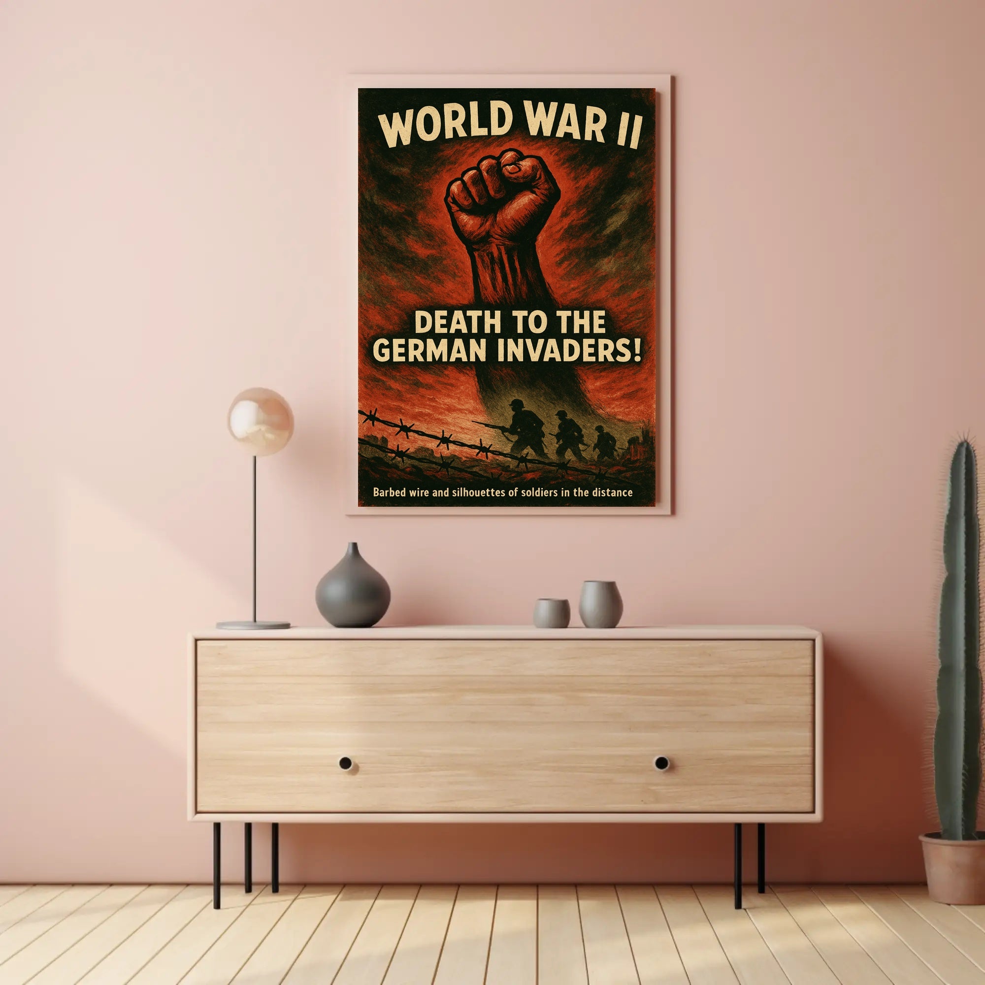 World War II Propaganda Poster