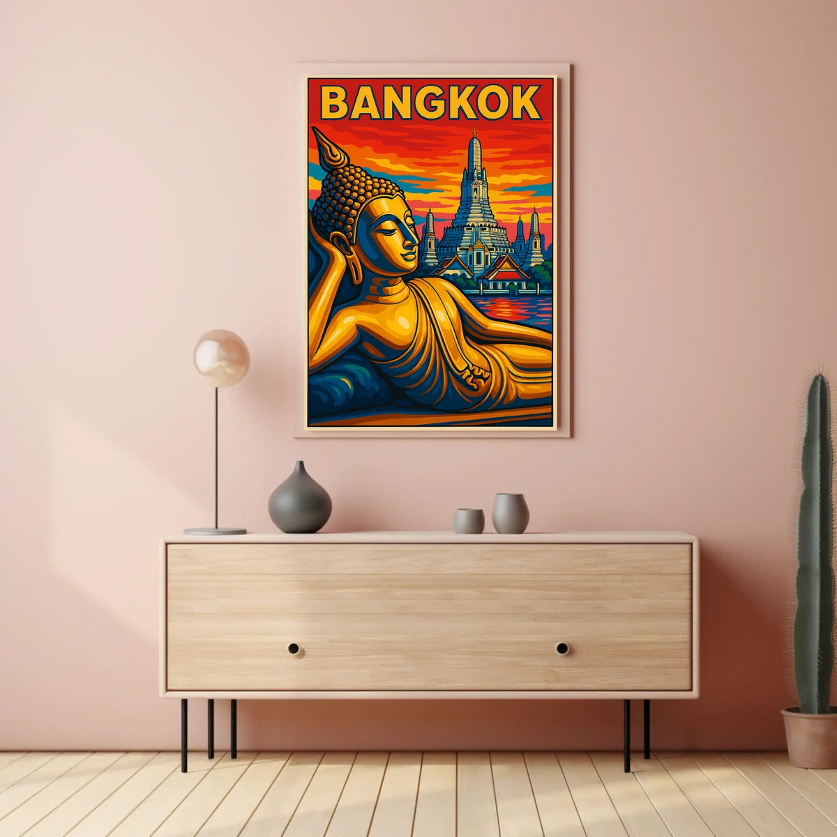 Bangkok Serenity Poster