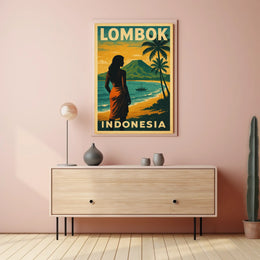 Lombok, Indonesia Poster