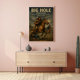 Big Hole Battlefield Poster