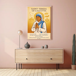 Saint Teresa of Calcutta Poster PosterGoat
