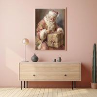 SantaS Gift Preparation Poster