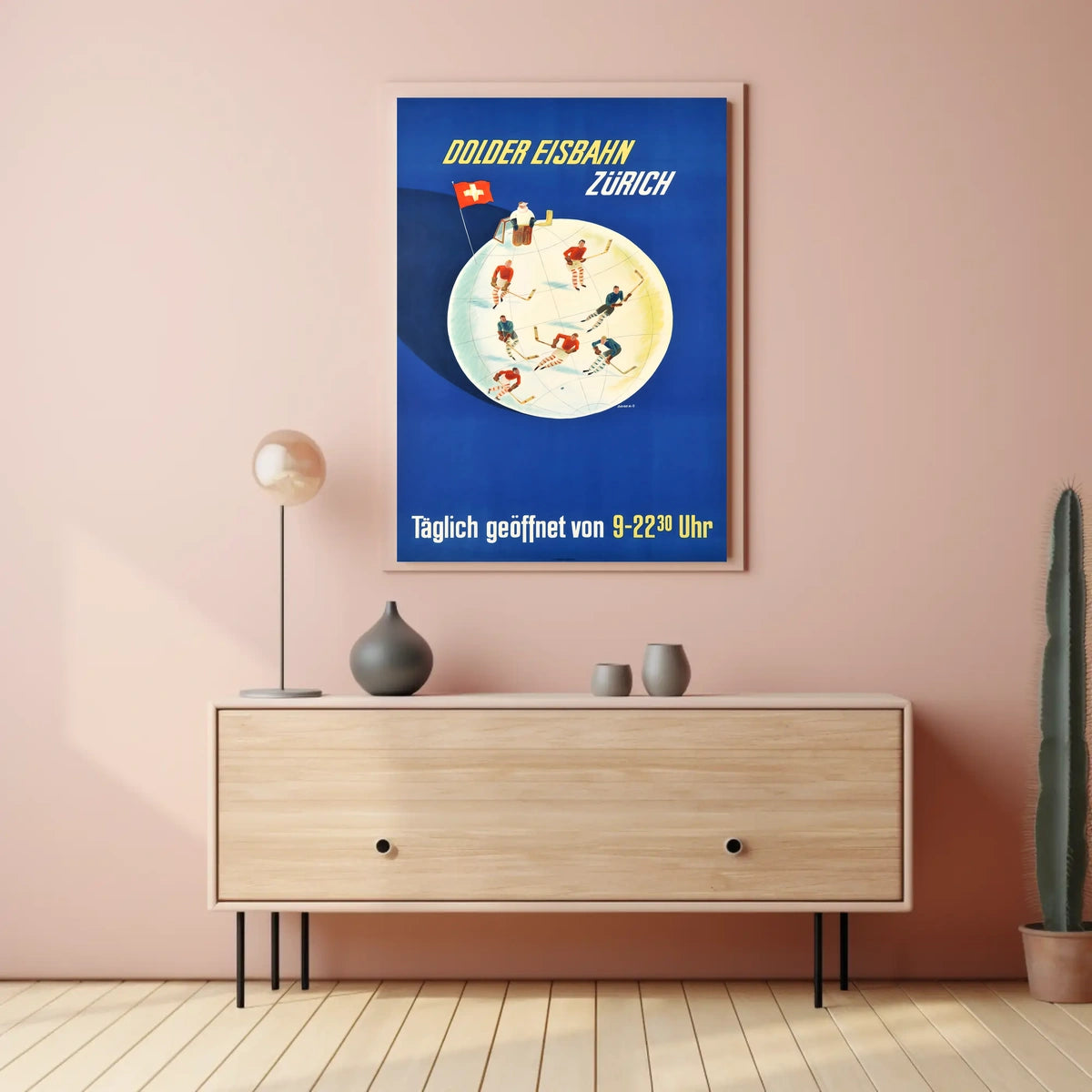 Dolder Eisbaan Zürich Poster