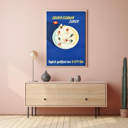 Dolder Eisbaan Zürich Poster
