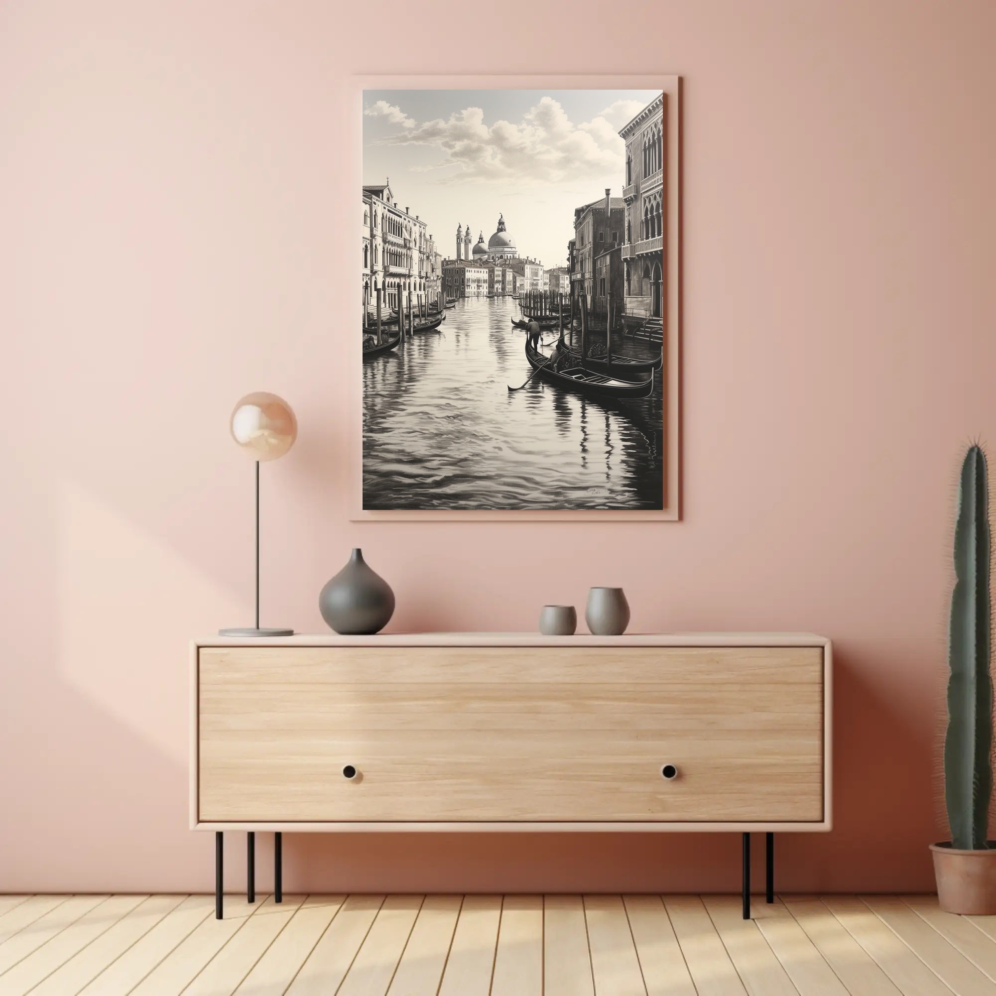 Venetian Canal Serenity Classic Travel Poster