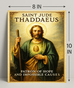 Saint Jude Thaddaeus Patron of Hope Poster PosterGoat