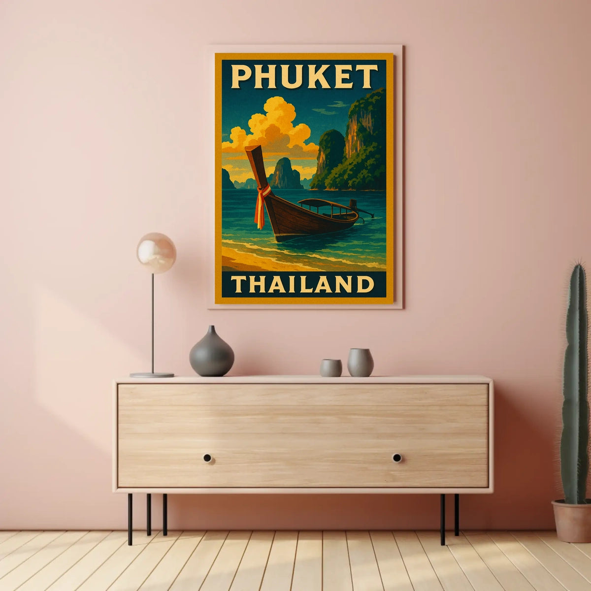 Phuket, Thailand Travel Poster