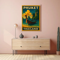 Phuket, Thailand Travel Poster