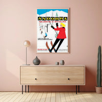 Andorra Ski Adventure Poster