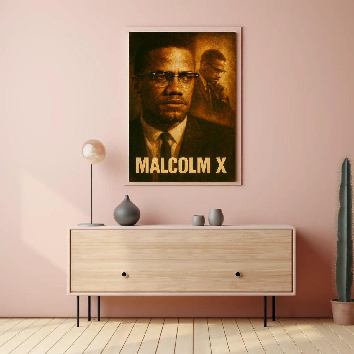 Malcolm X Poster