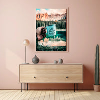 The Mountains Are Calling Poster