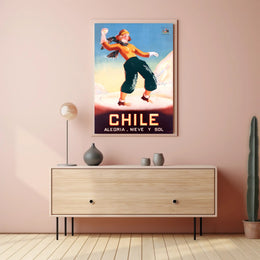 Chile: Joy, Snow, and Sun Poster PosterGoat