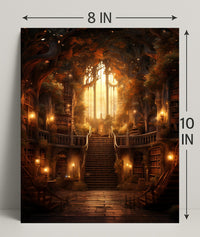Enchanted Library Poster