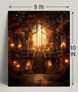 Enchanted Library Poster