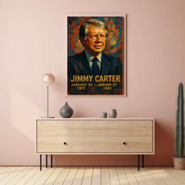 Jimmy Carter Presidential Term Poster