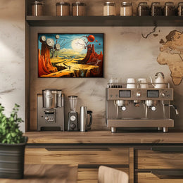 Surreal Dreamscape in a Fantasy or Mythology Poster