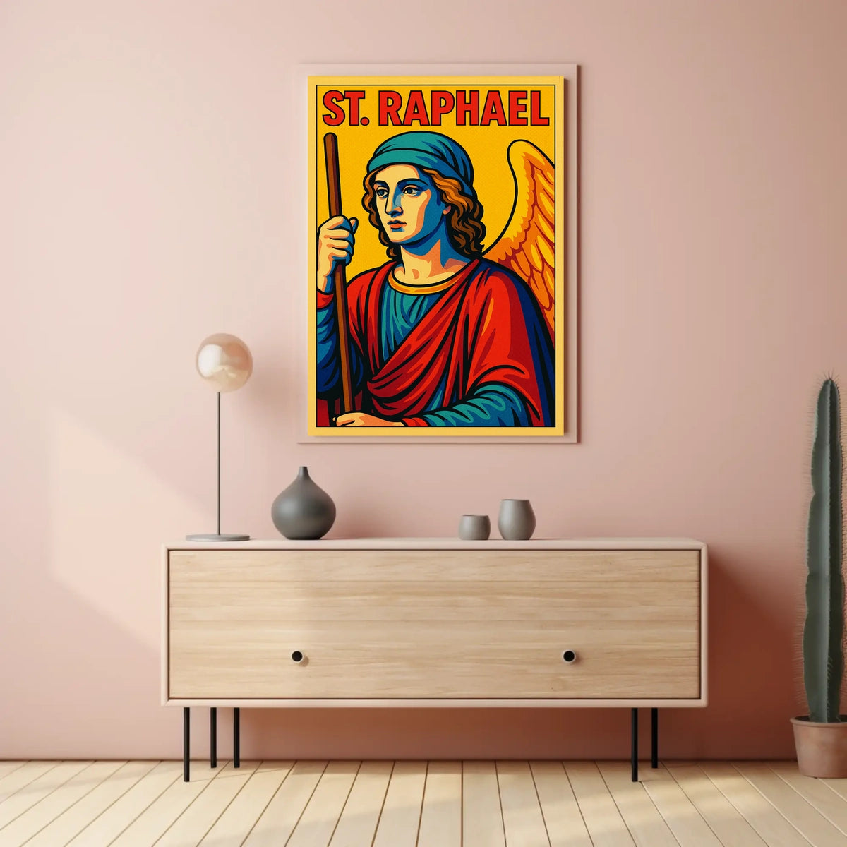 St. Raphael Poster