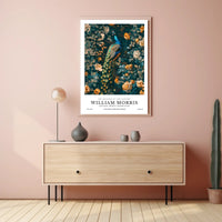 William Morris Exhibition Peacock Heritage Cultural or Heritage Poster