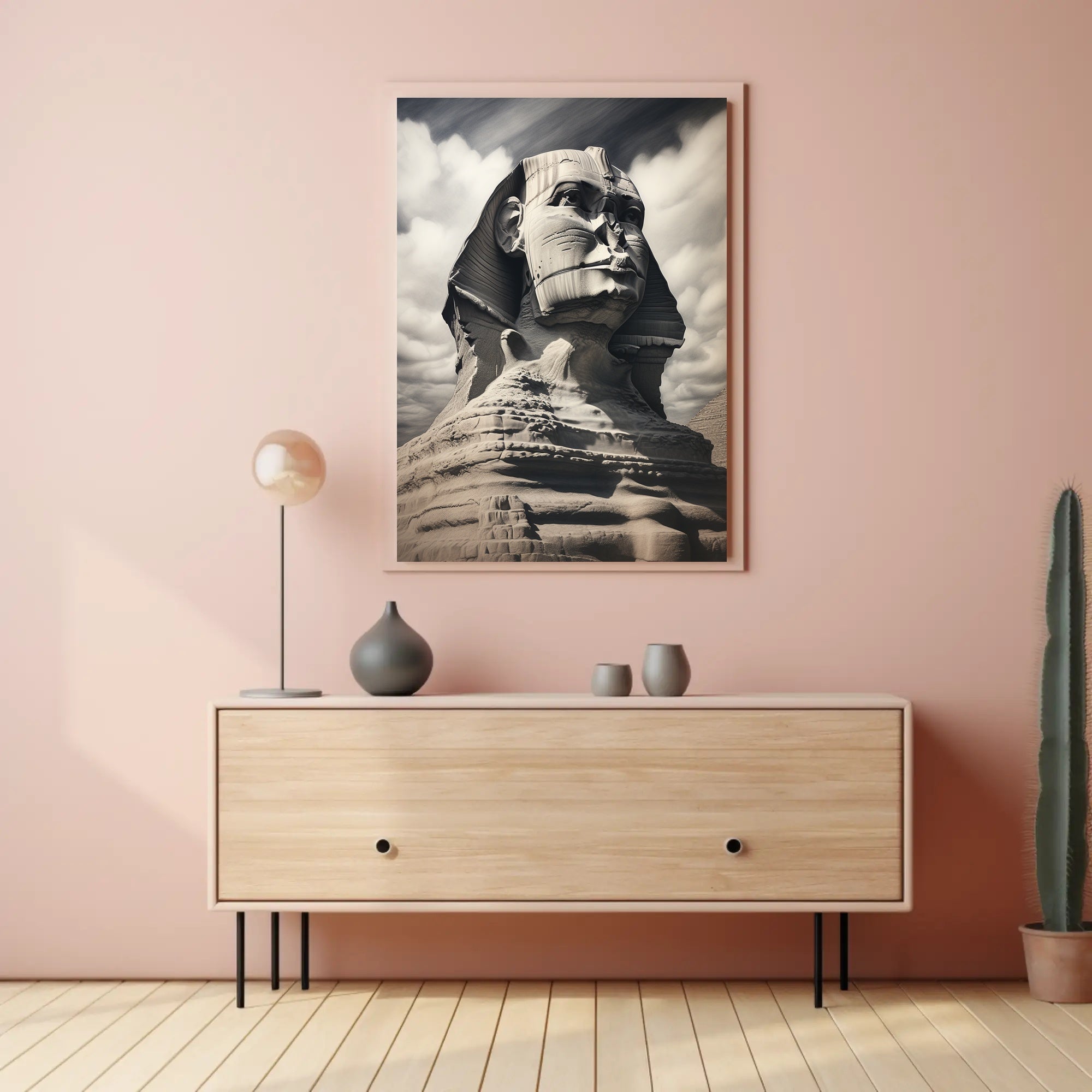 The Modern Sphinx Modern Poster