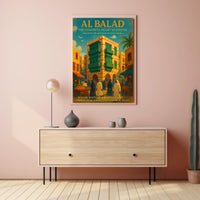 Al Balad The Colorful Heart Of Jeddah Poster