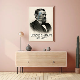 Ulysses S. Grant 18th President of the United States Reflections Poster