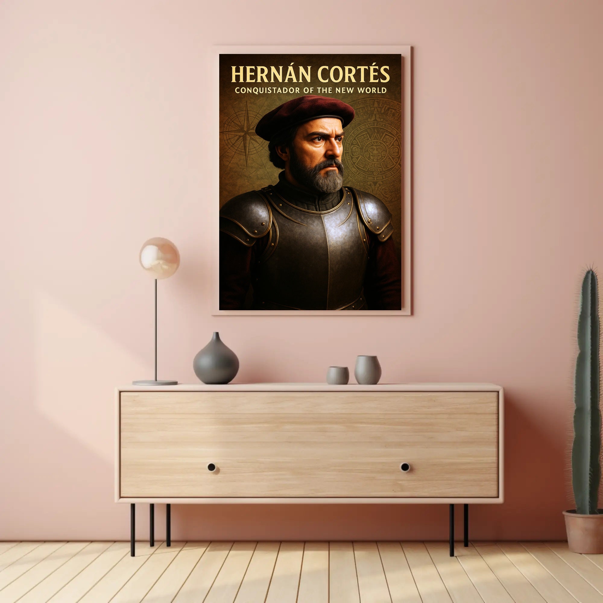 Hernán Cortés Conquistador of the New World Poster PosterGoat