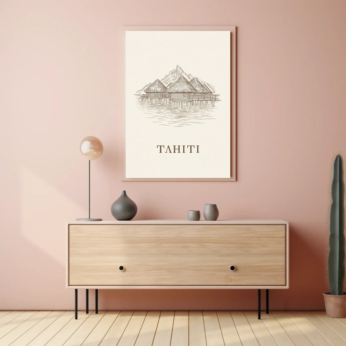 Tahiti Paradise Poster