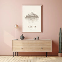Tahiti Paradise Poster