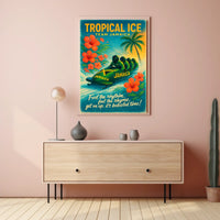 Tropical Ice Team Jamaica Poster