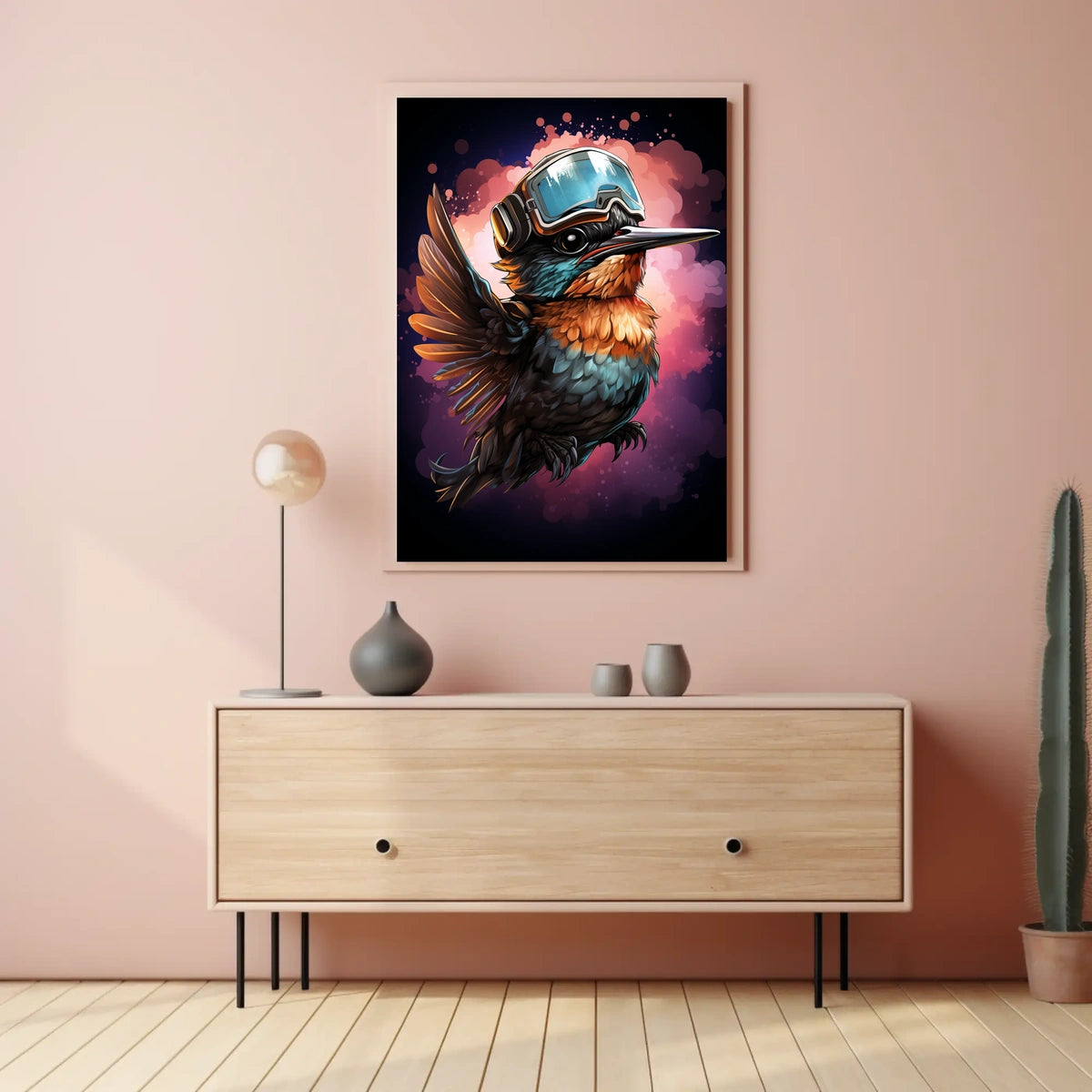 Cyber Avian Adventure Poster
