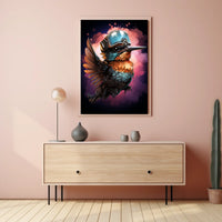 Cyber Avian Adventure Poster