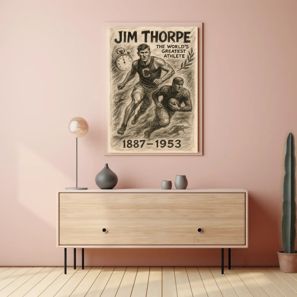 Celebrating a Legendary Athlete Poster