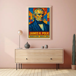 James K. Polk 11Th President Poster