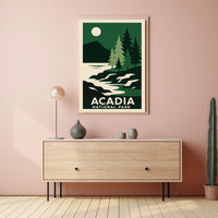 Acadia National Park Poster