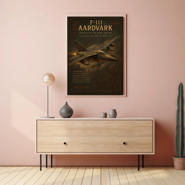 F-111 Aardvark Stealth In The Skies Poster