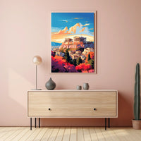 Acropolis of Athens Inspires Cultural or Heritage Poster