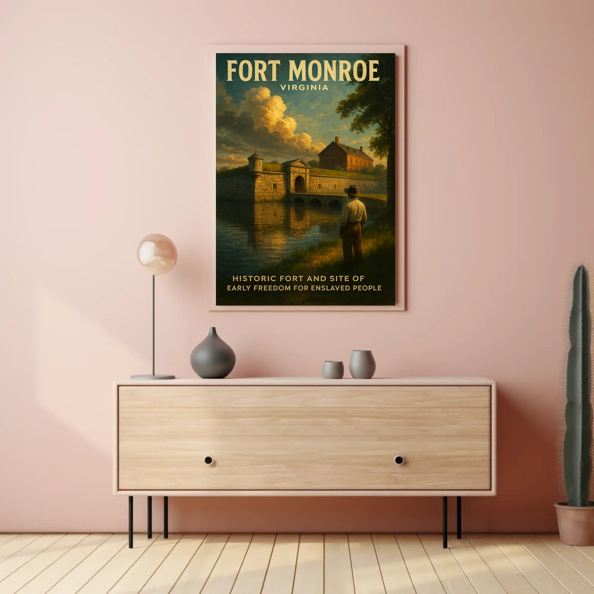 Fort Monroe, Virginia Poster