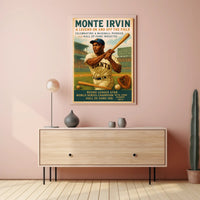 Monte Irvin A Baseball Legend Poster PosterGoat