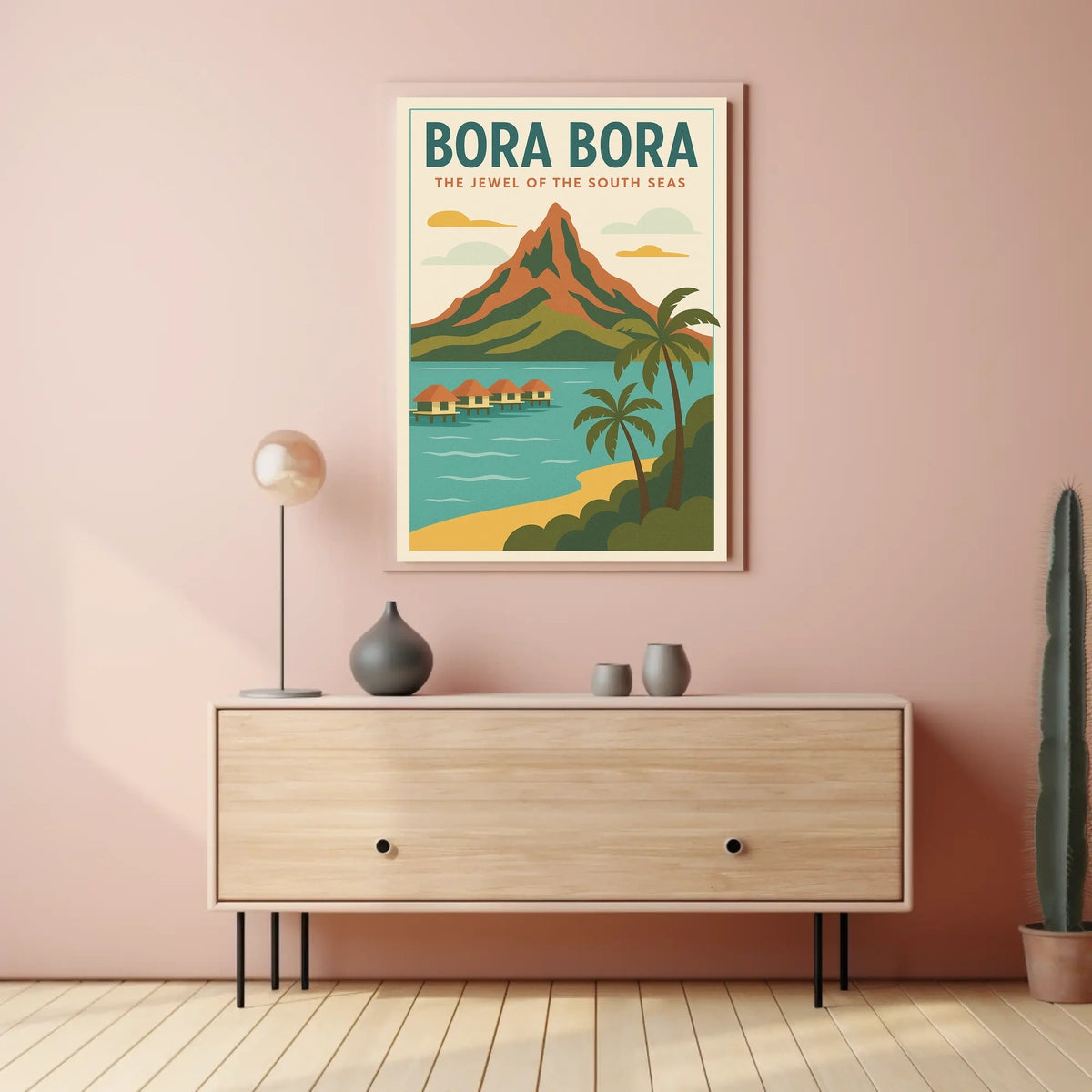 Bora Bora The Jewel of the South Seas Poster