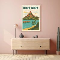 Bora Bora The Jewel of the South Seas Poster