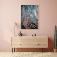 Abstract Feathered Elegance Abstract Poster