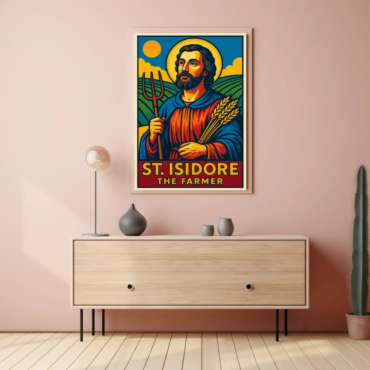 St. Isidore the Farmer Poster
